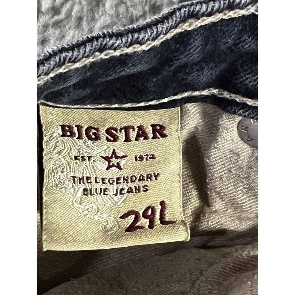 Big Star Jeans Womens 29 Low Rise Cut Off Capri Jenae Denim Pants - Picture 10 of 12